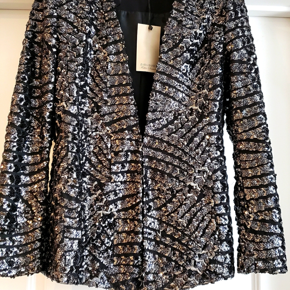 ZARA Sequin Blazer